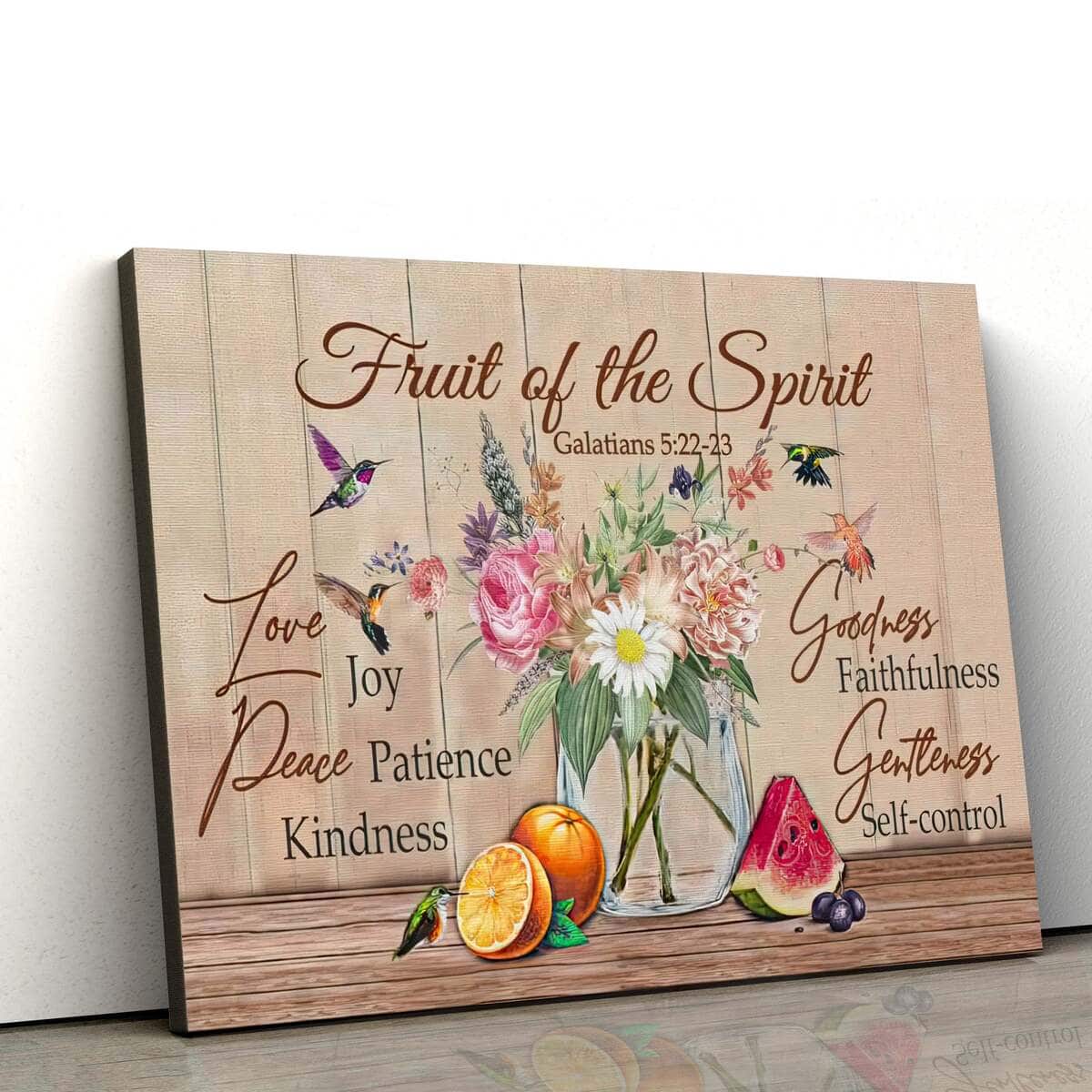 Fruit Of The Spirit Galatians 5 22-23 Bible Verse Religious Christian Canvas Wall Art Fruit Of The Spirit Galatians 5 22-23 Bible Verse Religious Christian Canvas Wall Art