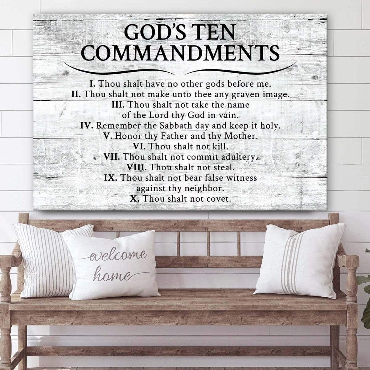 10 Commandments Of Jesus Ten Commandments Christian Bible Verse Canvas Wall Art 10 Commandments Of Jesus Ten Commandments Christian Bible Verse Canvas Wall Art