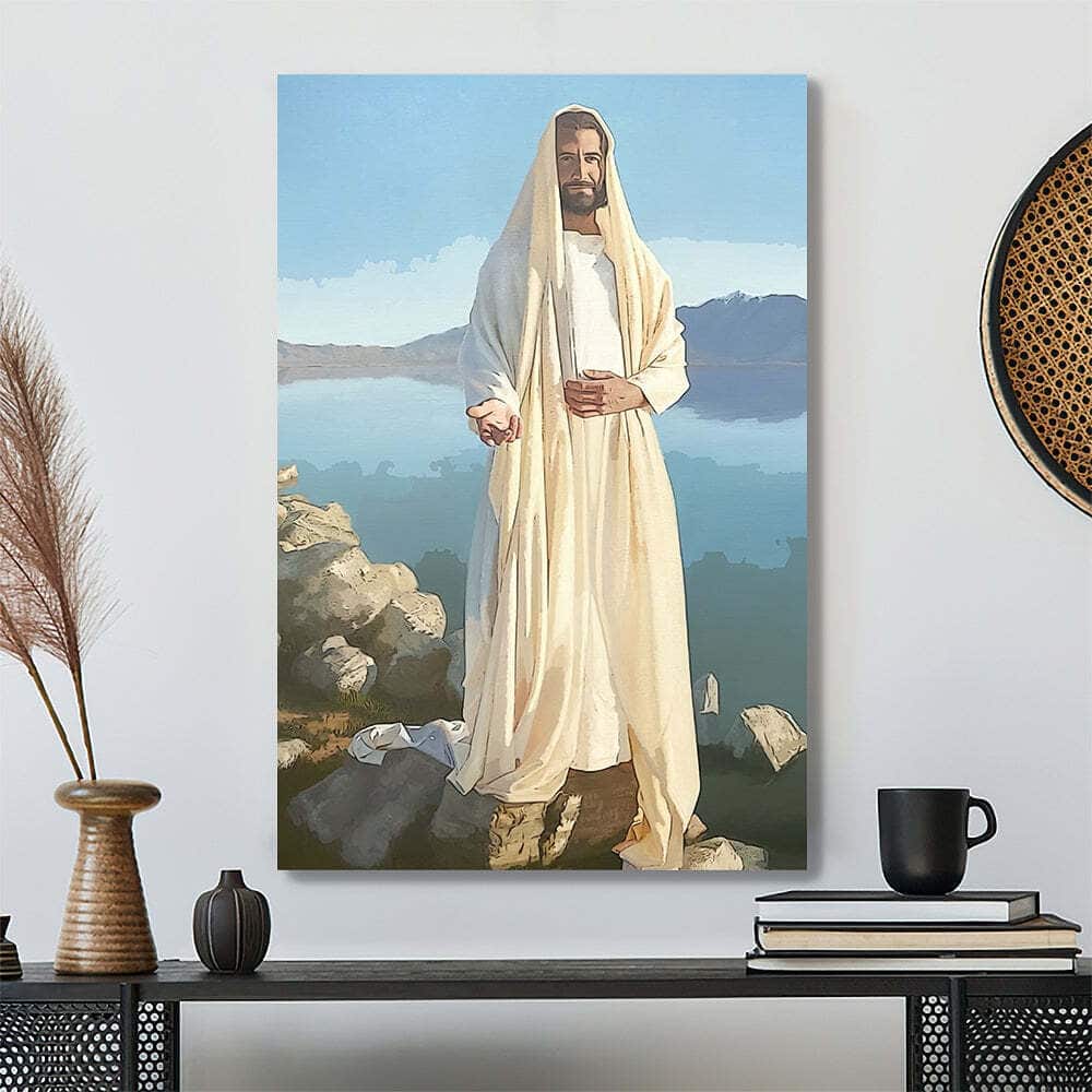 Jesus Painting Jesus Bible Verse Scripture Religious Canvas Print Jesus Painting Jesus Bible Verse Scripture Religious Canvas Print