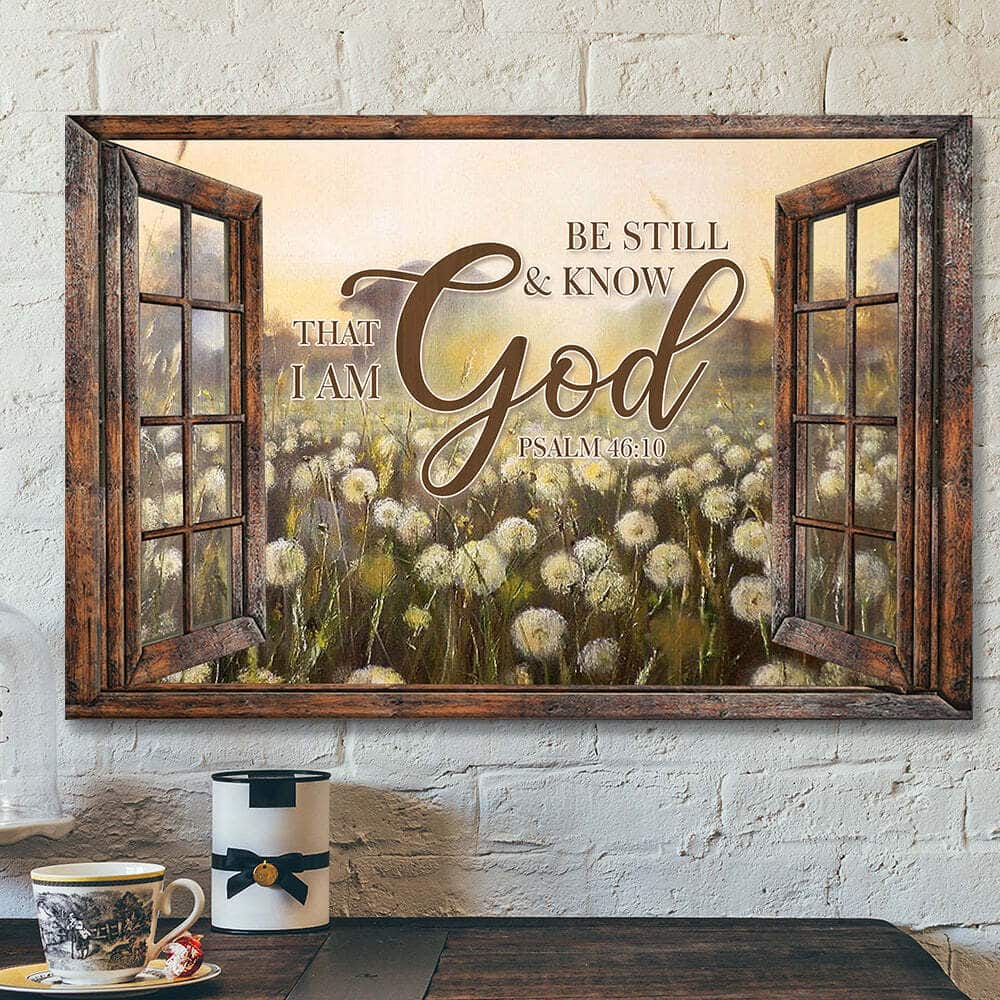 Bible Verse Jesus Be Still And Know That I Am God Canvas Wall Art Bible Verse Jesus Be Still And Know That I Am God Canvas Wall Art