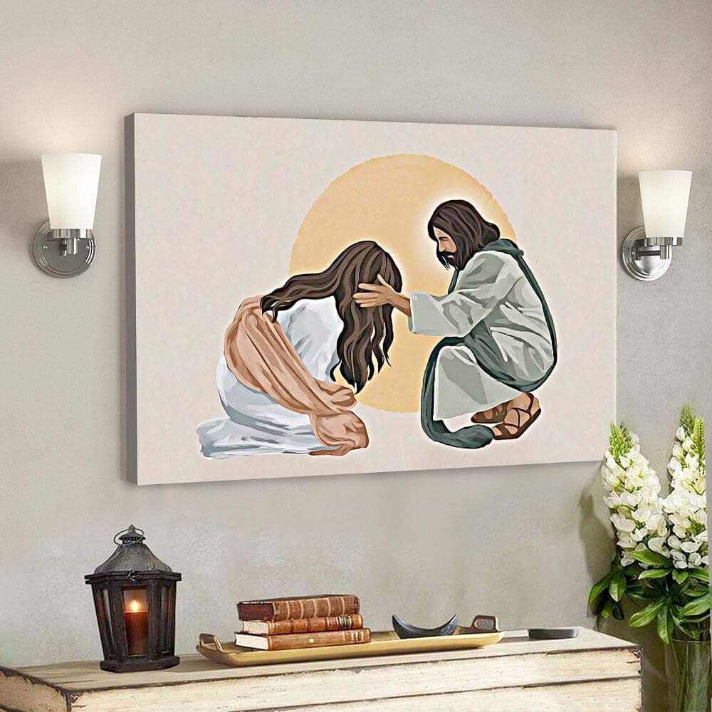 God Is Good Jesus Scripture Faith Christian Canvas Wall Art God Is Good Jesus Scripture Faith Christian Canvas Wall Art