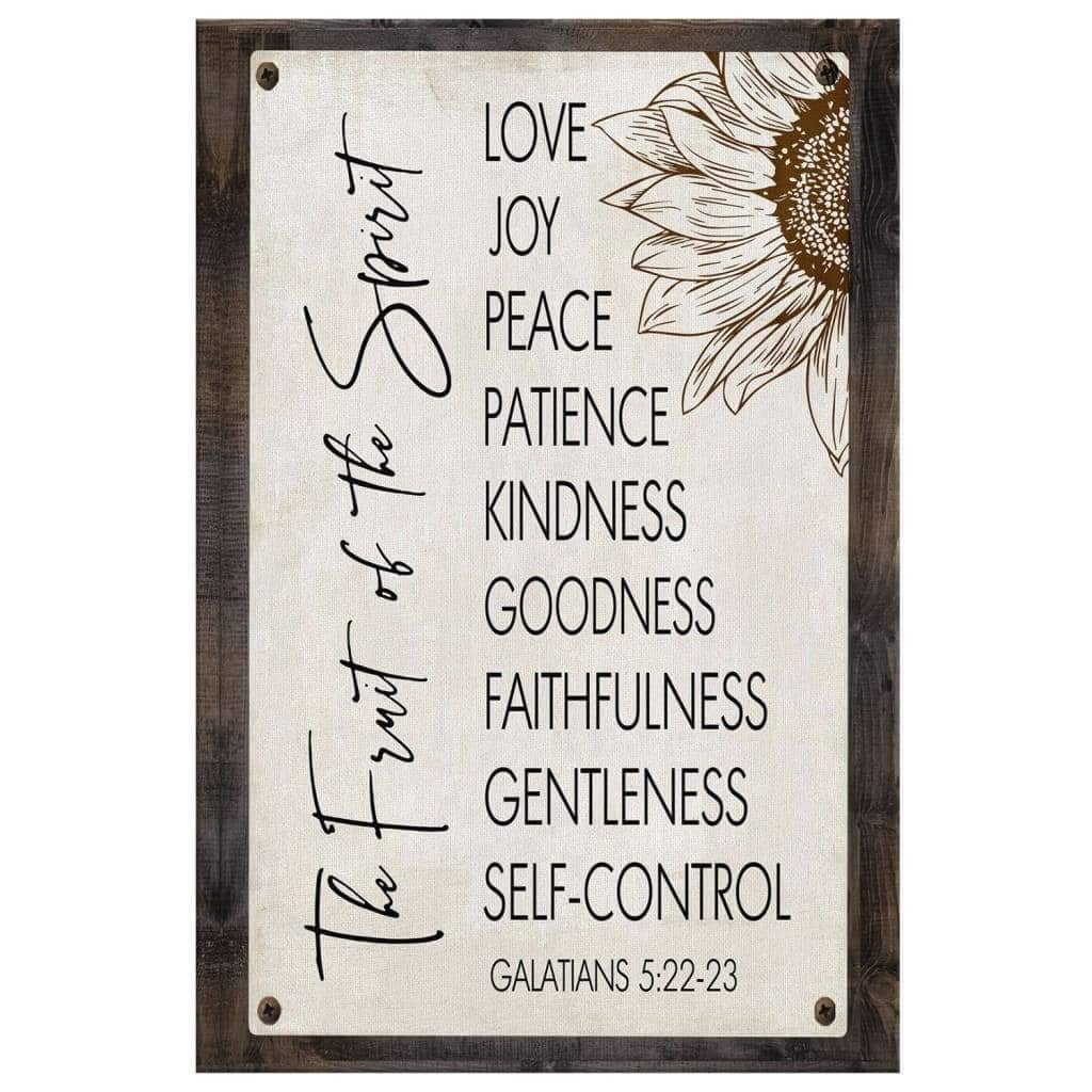 Bible Verse Fruit Of The Spirit Galatians 522-23 Canvas Print Bible Verse Fruit Of The Spirit Galatians 522-23 Canvas Print