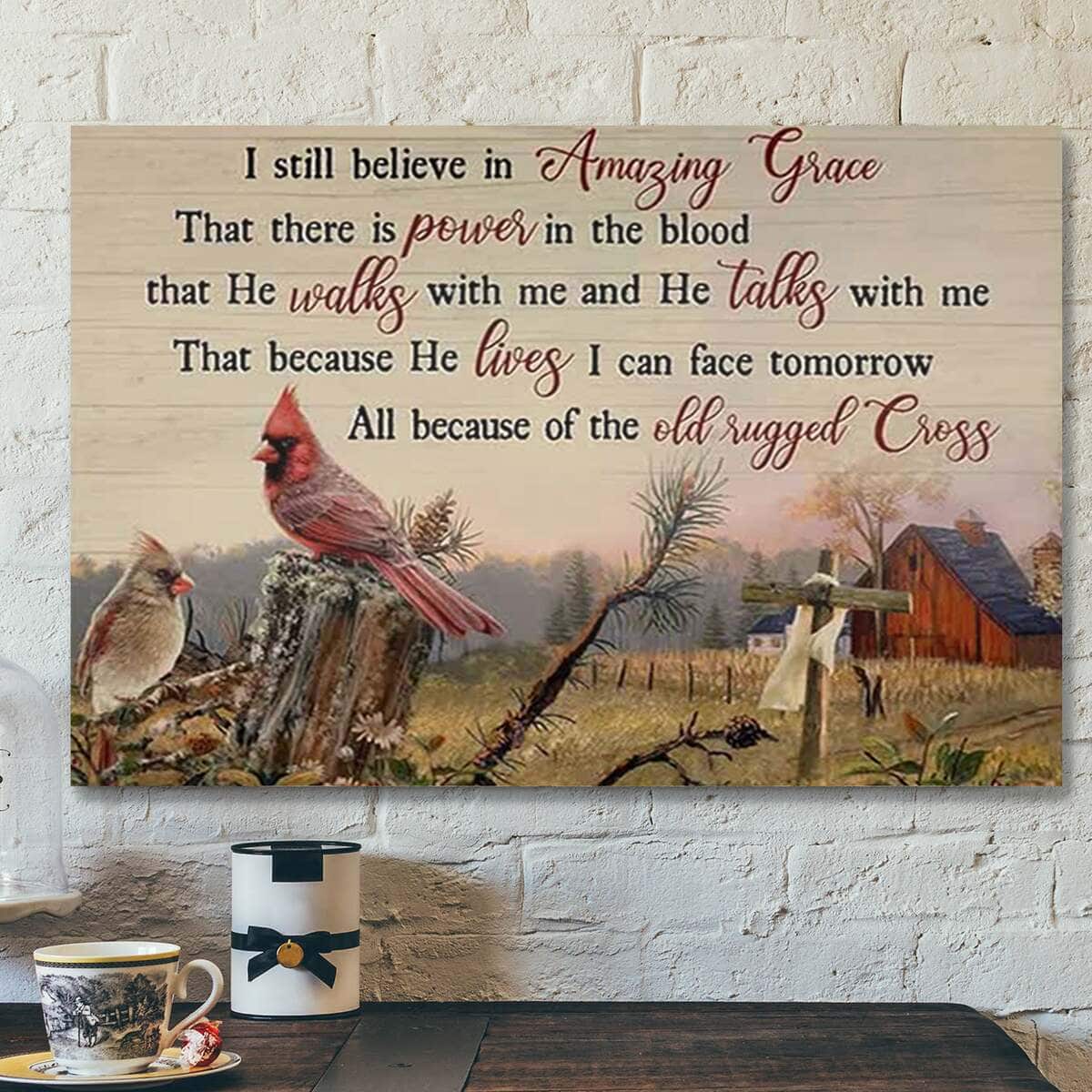 I Still Believe In Amazing Grace Jesus Christian Canvas Wall Art I Still Believe In Amazing Grace Jesus Christian Canvas Wall Art