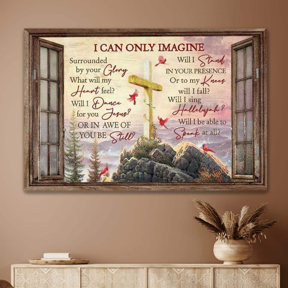 Cardinal Christian I Can Only Imagine Canvas Wall Art Cardinal Christian I Can Only Imagine Canvas Wall Art