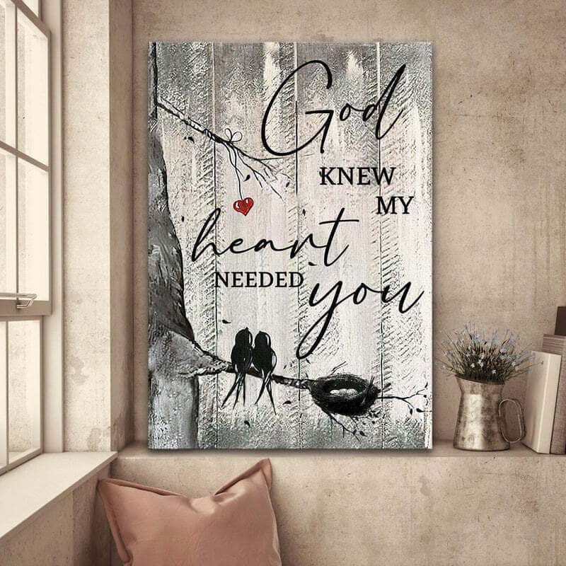 Bird Old Tree God Knew My Heart Needed You Canvas Print Bird Old Tree God Knew My Heart Needed You Canvas Print