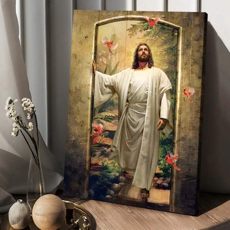 Christian Jesus Cardinal Infinite Halo The Way To Heaven Canvas Print Christian Jesus Cardinal Infinite Halo The Way To Heaven Canvas Print