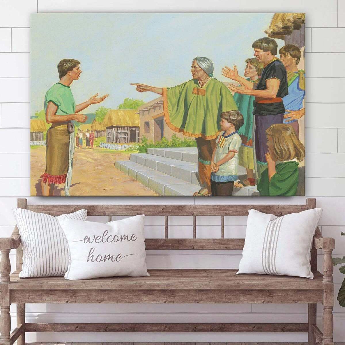 Christian Canvas Wall Art Alma Teaching The People Of Ammonihah Christian Canvas Wall Art Alma Teaching The People Of Ammonihah