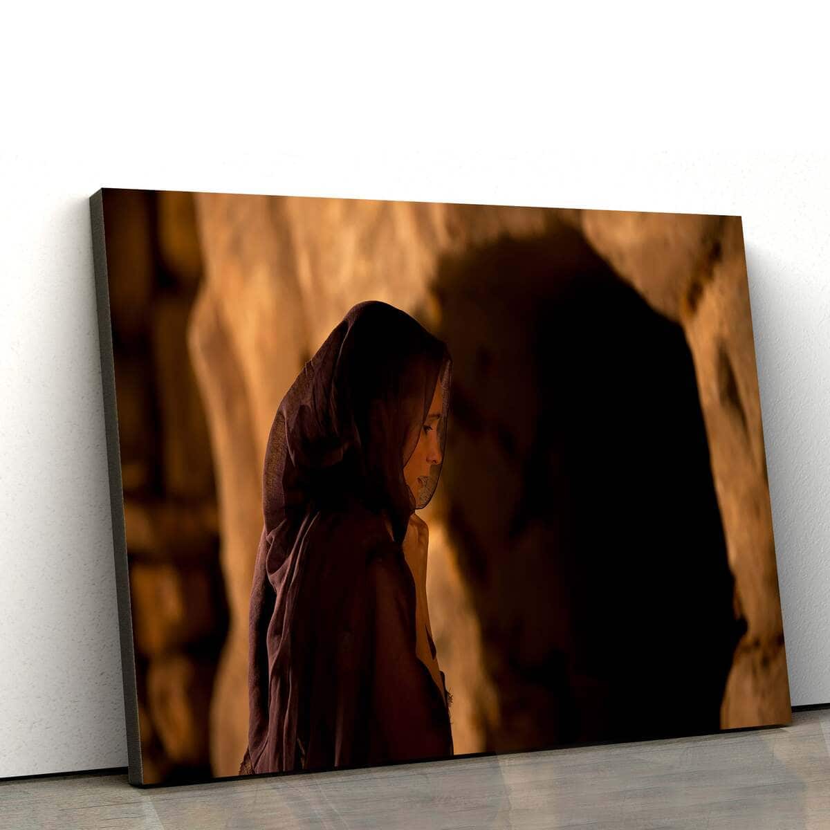 Christian Canvas Wall Art Mary Magdalene And The Empty Tomb Christian Canvas Wall Art Mary Magdalene And The Empty Tomb