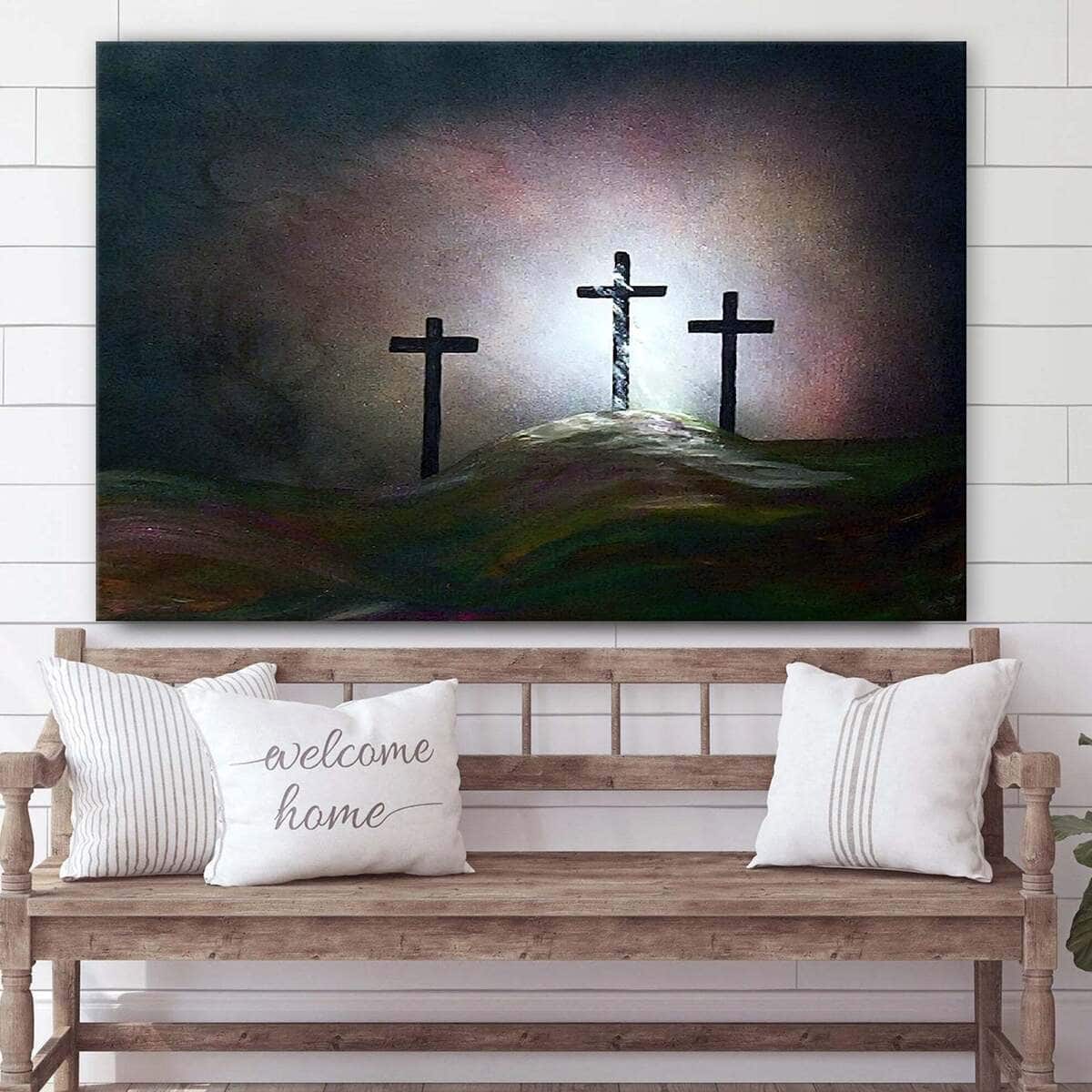 Christian Canvas Wall Art Cross Still The Light Christian Canvas Wall Art Cross Still The Light