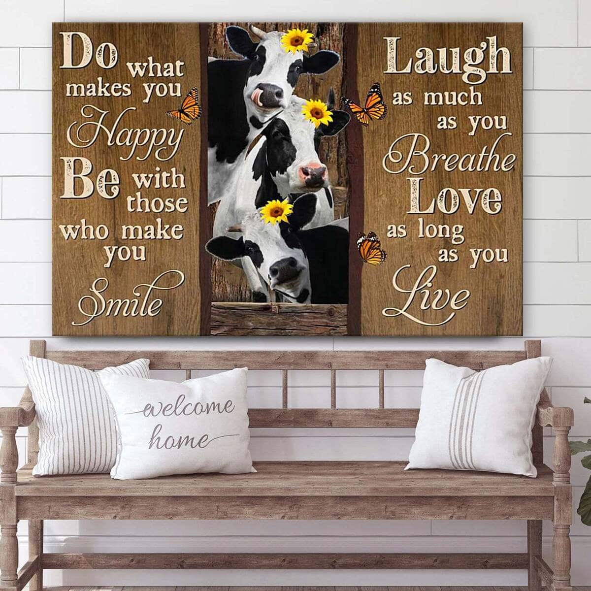 Christian Canvas Wall Art Do What Makes You Happy Christian Canvas Wall Art Do What Makes You Happy