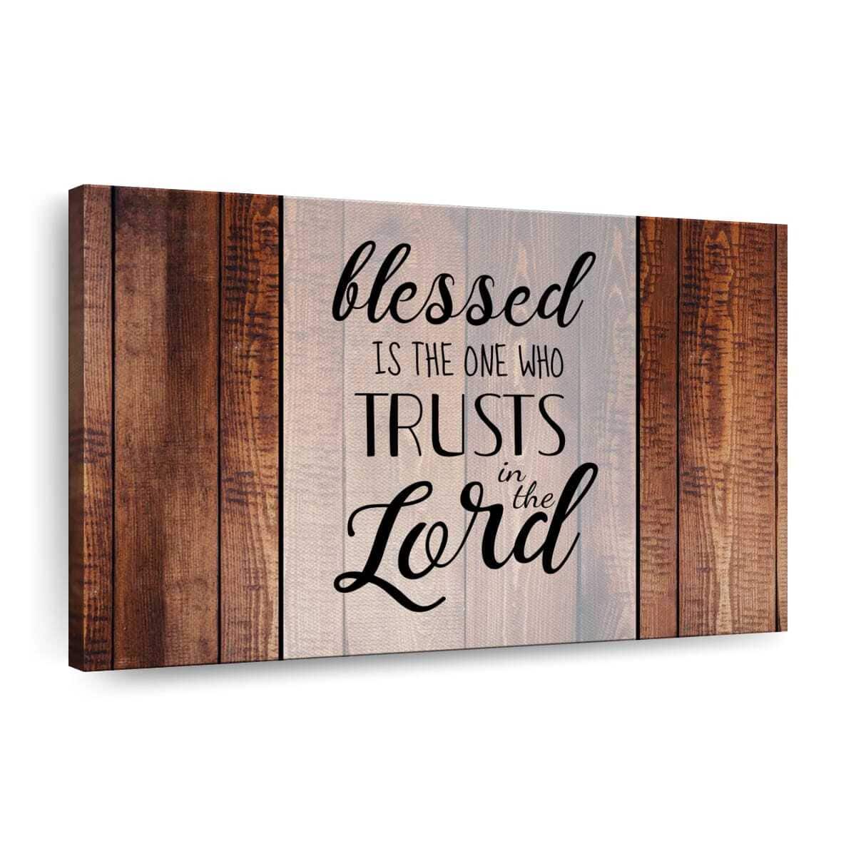 Christian Canvas Wall Art Trust In The Lord