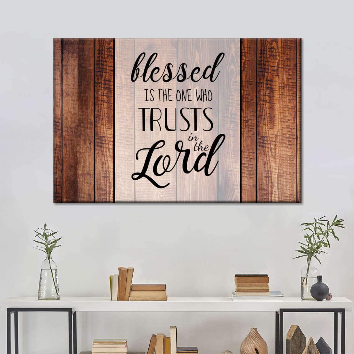 Christian Canvas Wall Art Trust In The Lord Christian Canvas Wall Art Trust In The Lord