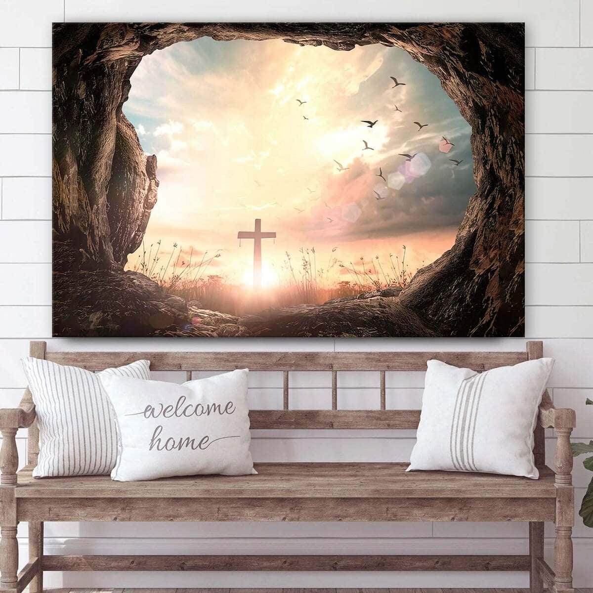 Christian Canvas Wall Art Resurrection Of Easter Christian Canvas Wall Art Resurrection Of Easter