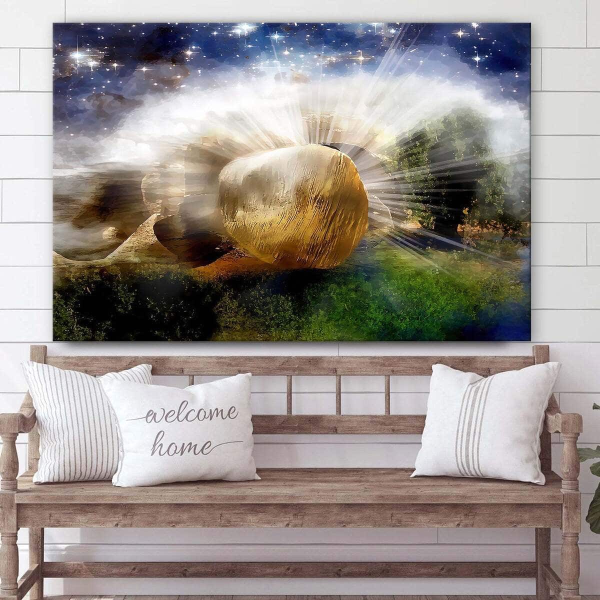 Christian Canvas Wall Art Risen Christian Canvas Wall Art Risen