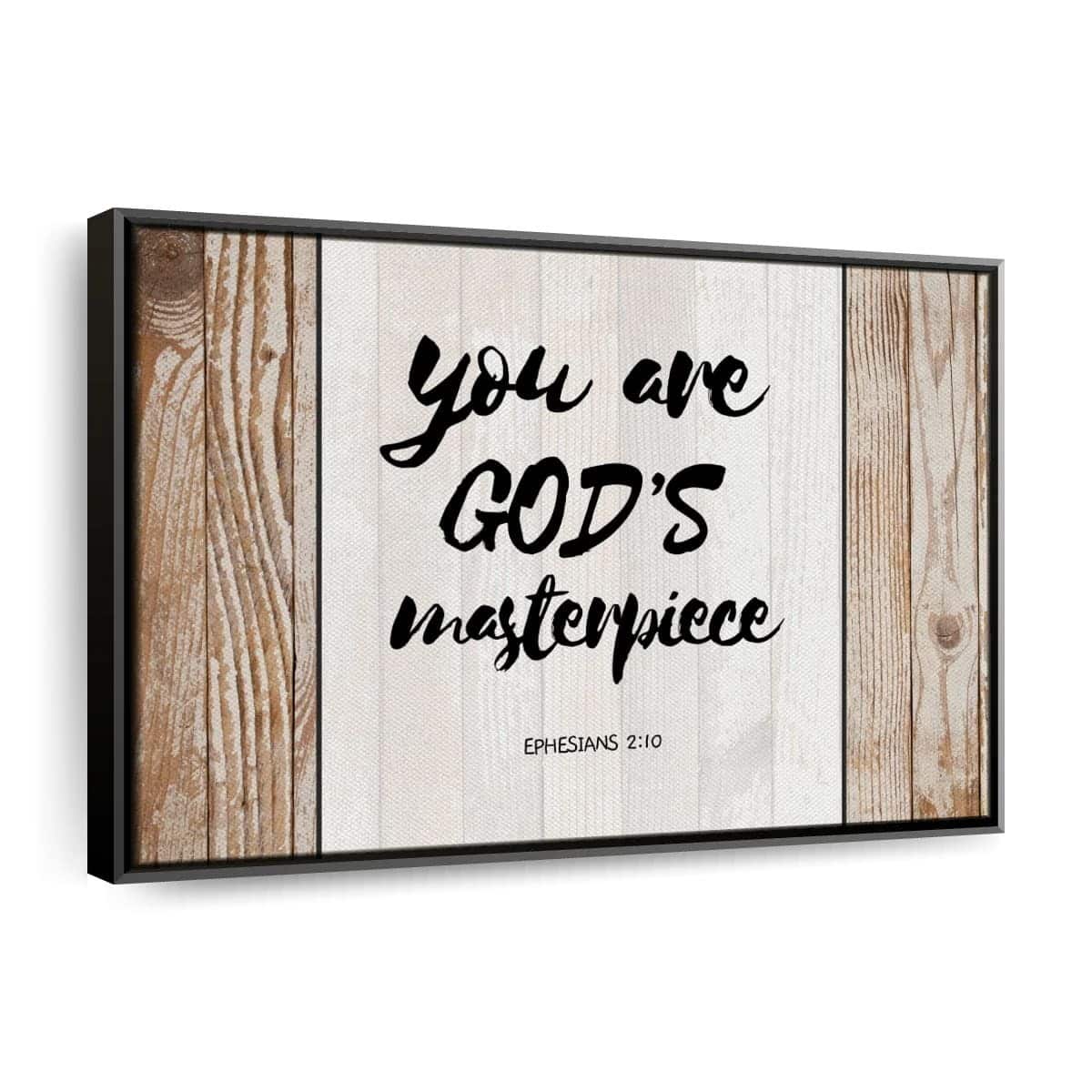 Christian Canvas Wall Art You Are God's Masterpiece Christian Canvas Wall Art You Are God's Masterpiece