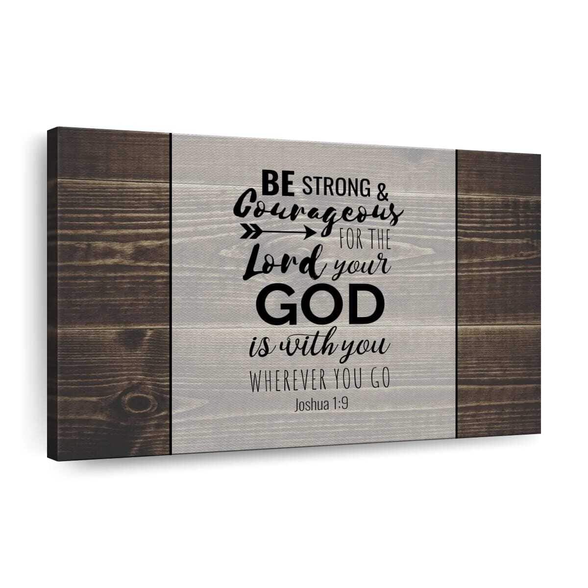 Christian Canvas Wall Art God Is With You Christian Canvas Wall Art God Is With You