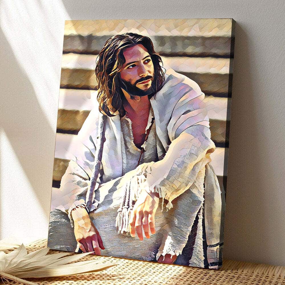 Jesus Of Christ Canvas Print Jesus Of Christ Canvas Print