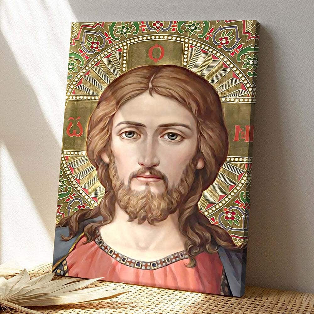 Jesus Canvas Print Christian Friendship Gift Jesus Canvas Print Christian Friendship Gift