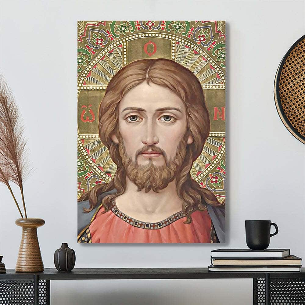 Jesus Canvas Print Christian Friendship Gift Jesus Canvas Print Christian Friendship Gift
