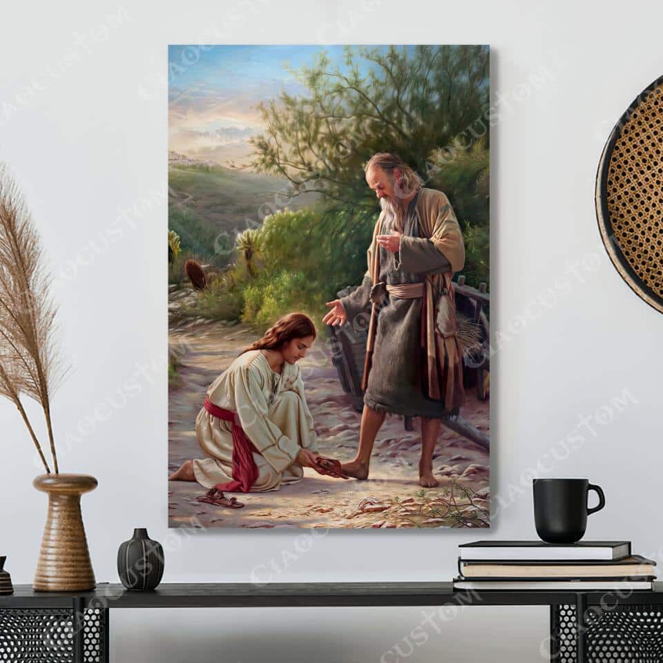 Christian God Jesus Canvas Print