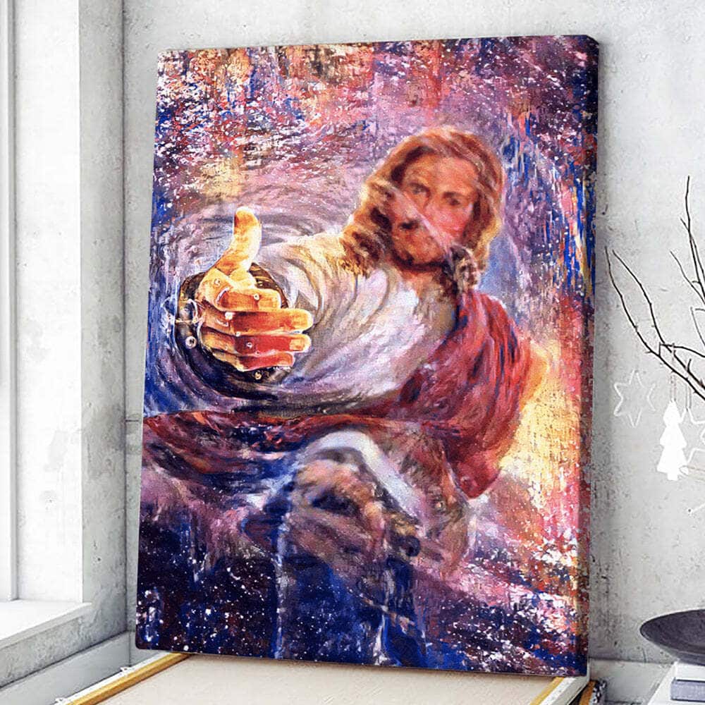 Christian Canvas Print Hand Of God Knowing Jesus Christian Canvas Print Hand Of God Knowing Jesus