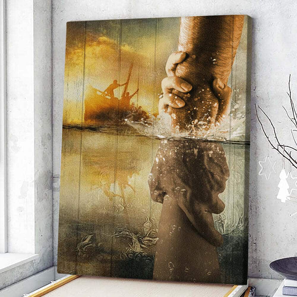 Christian Canvas Print The Hand Of Jesus Christian Canvas Print The Hand Of Jesus