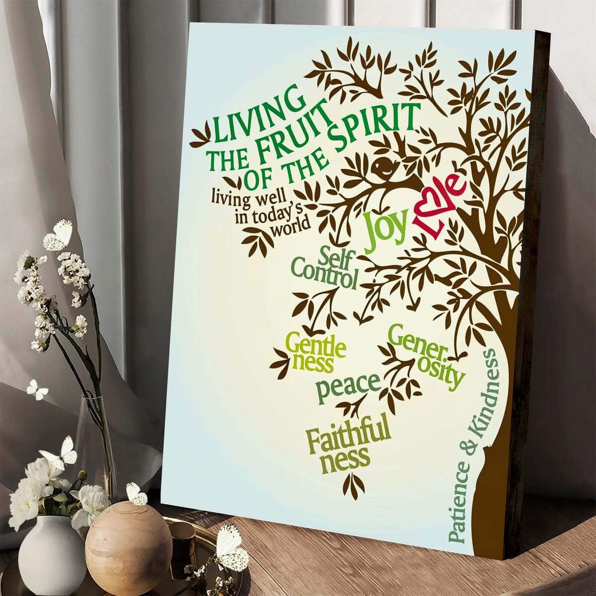 Christian Canvas Print Living The Fruit Of The Spirit Christian Canvas Print Living The Fruit Of The Spirit