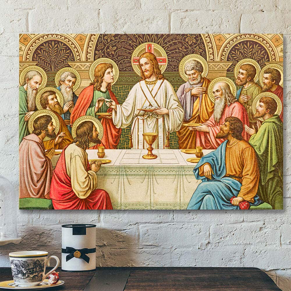 The Last Supper Religious Christian Canvas Wall Art The Last Supper Religious Christian Canvas Wall Art