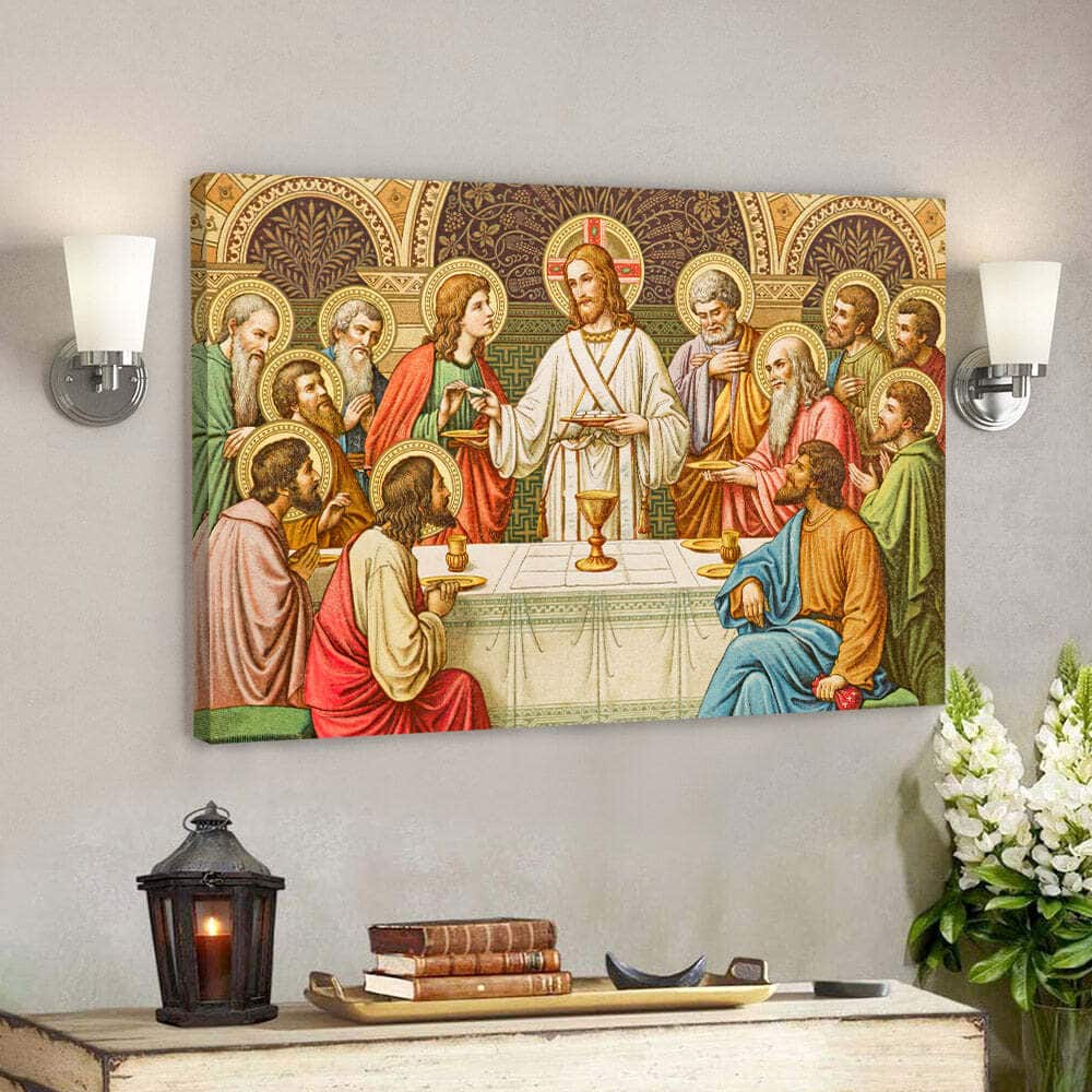The Last Supper Religious Christian Canvas Wall Art The Last Supper Religious Christian Canvas Wall Art