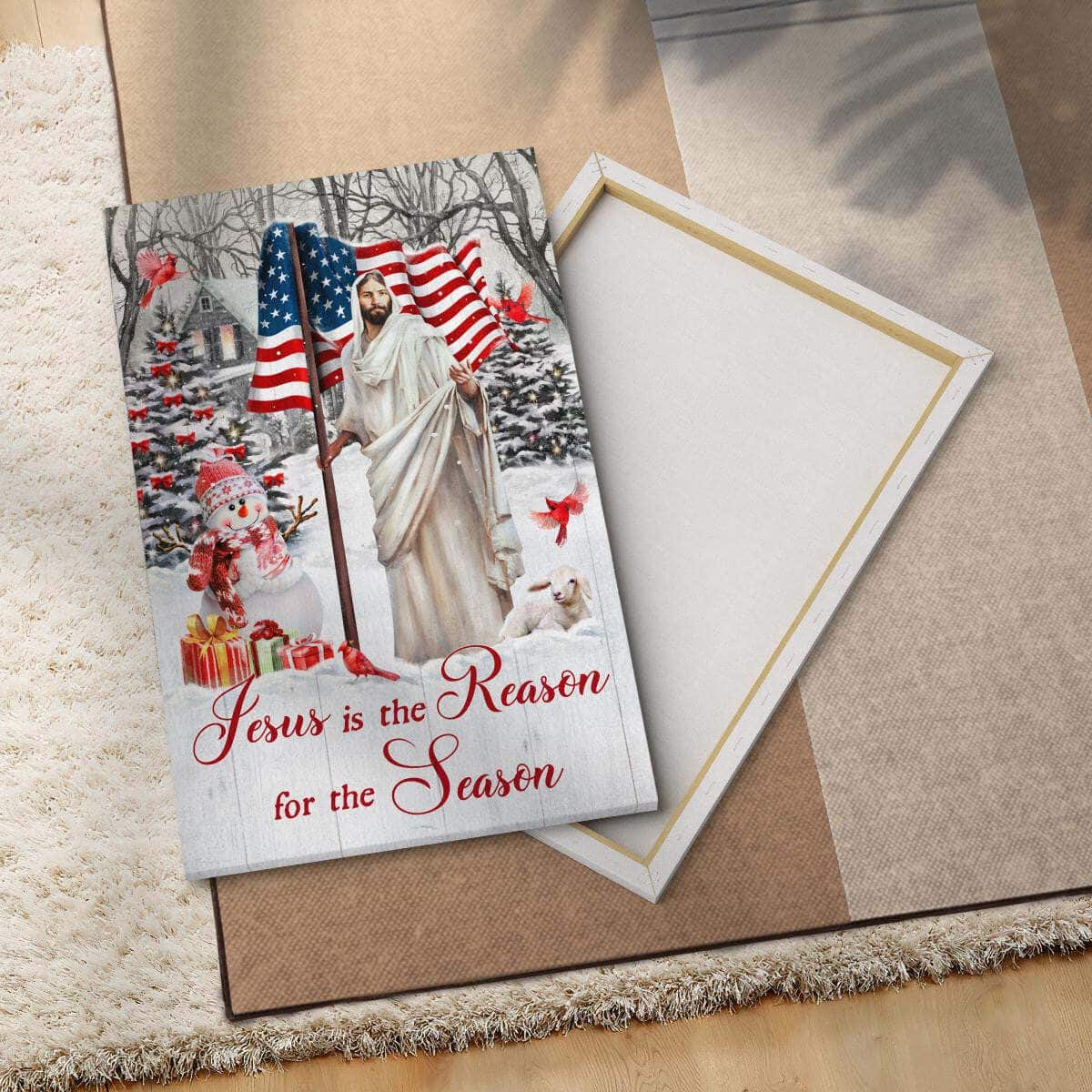 Christian Canvas Print Jesus Is The Reason For The Season Christmas Gift Christian Canvas Print Jesus Is The Reason For The Season Christmas Gift